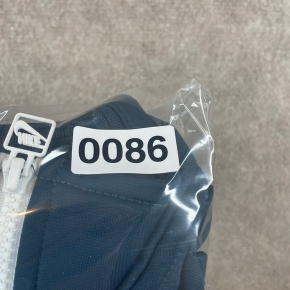 Nike Navy Performance Jacket with White Accents - Picture 12 of 12